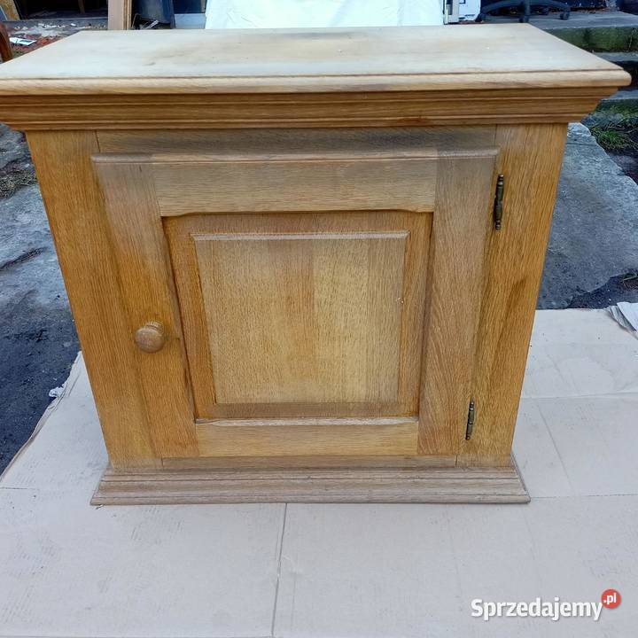 Szafka Stojąca Drewniana Stylowa Meble Drewniane RTV Zabrze