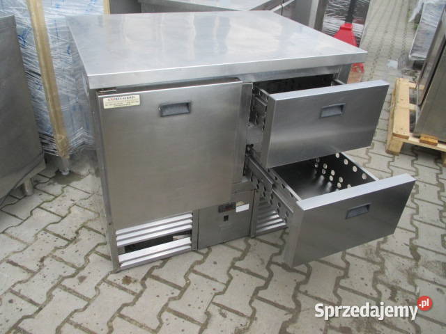 tół Roboczy Stal Nierdzewna Z Drzwiami Szuflady Ostrów Wielkopolski