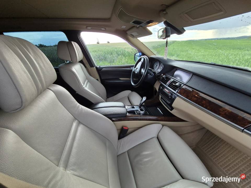 BMW X5 E70 automat skóra doinwestowane podlaskie Sokółka