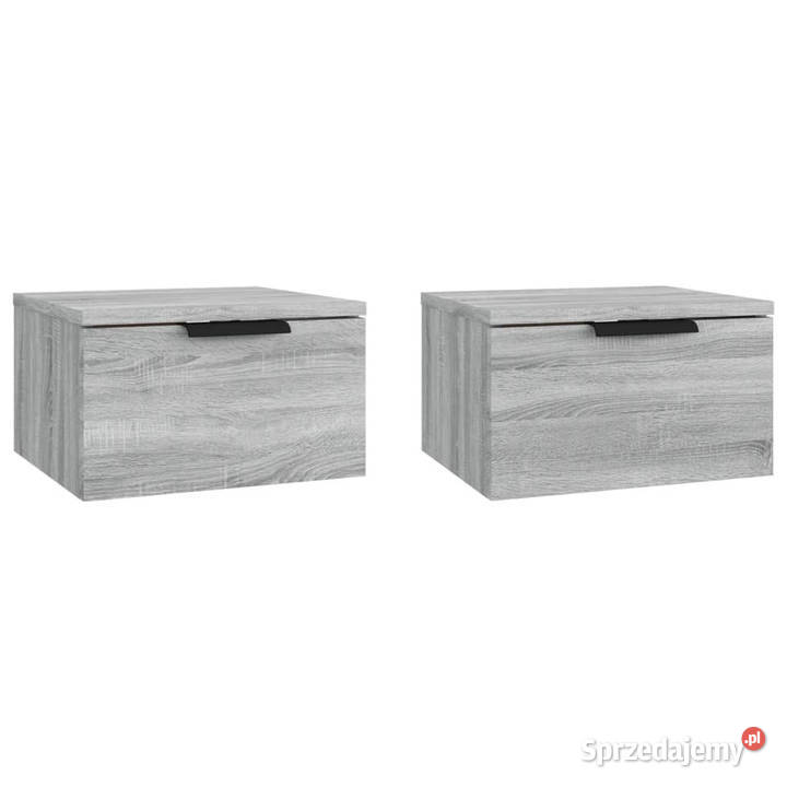 Wiszące szafki nocne 2 szary dąb sonoma 34x30x20 Pozostałe mazowieckie Warszawa