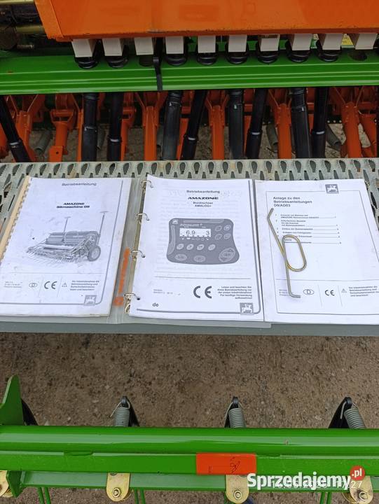 Amazone D9 SUPER Talerzowy Sulky Agromasz Siewniki i sadzarki Wola Mąkolska