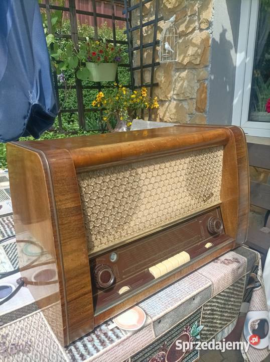 Graetz GrossSuper 162 W niemieckie radio lampowe Pozostałe Płock