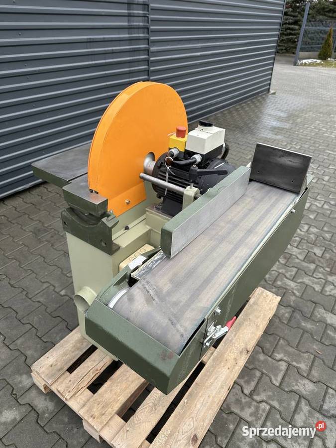 Szlifierka krawędziowa talerzowa 2w1 SAMCO DG60 Łabuńki Pierwsze