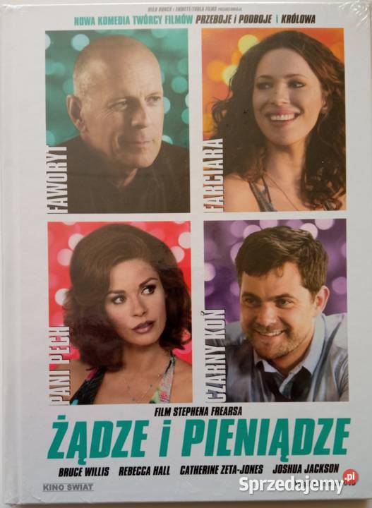 Żądze i pieniądze DVD Bruce Willis Catherine komedia Łódź