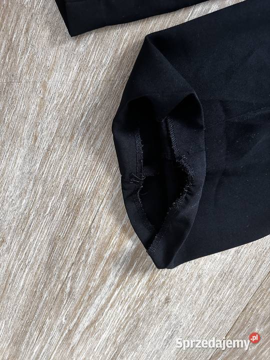 Czarne spodnie damskie XS czarne spodnie damskie Moda i Styl Wyszków