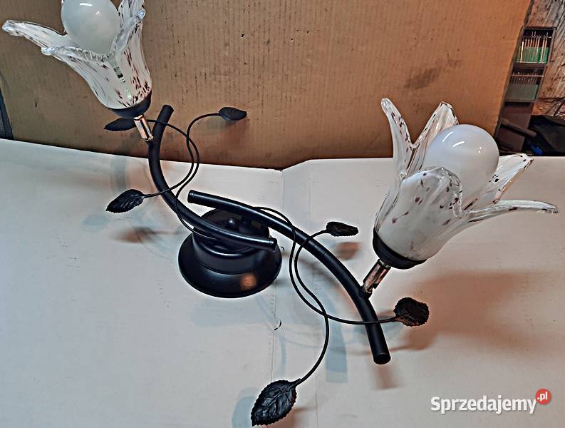 Żyrandol lampa sufitowa 2 x E 40 Ostrów Wielkopolski