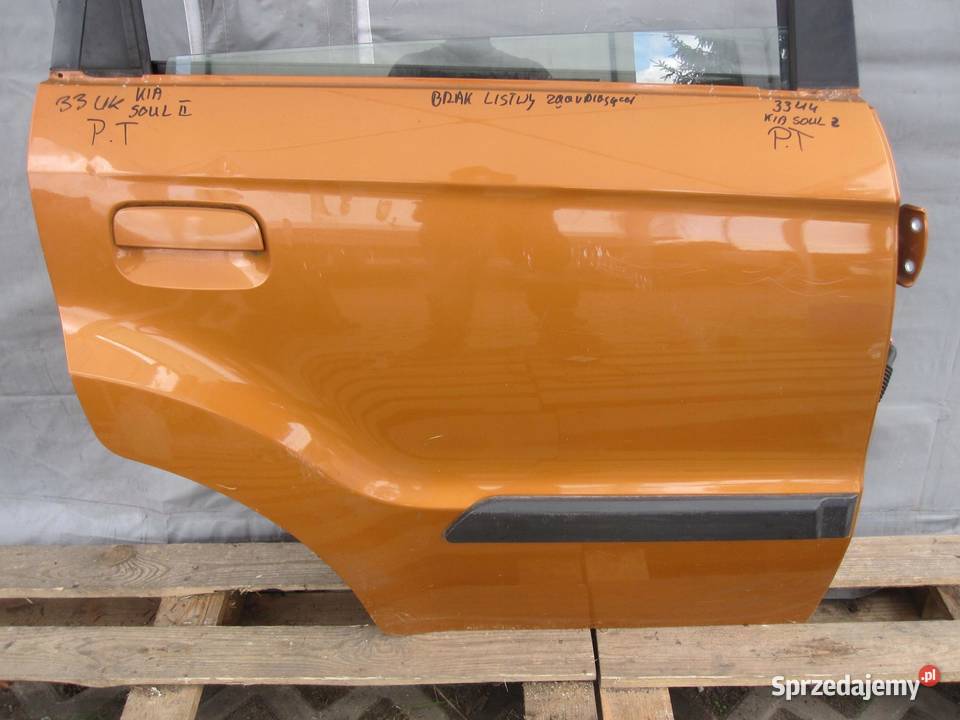 KIA SOUL I 09r drzwi prawe tył sprzedam