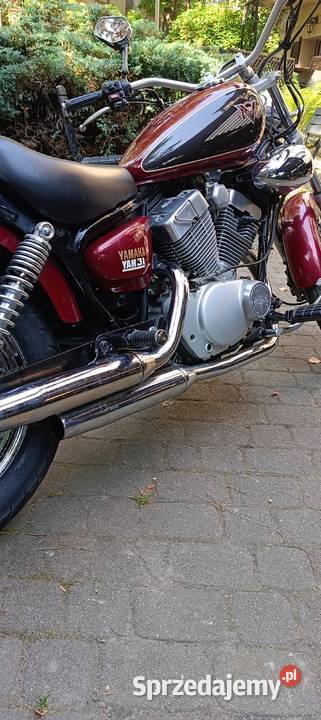 Yamaha Virago 125 7500 1998 film z prezentacją małopolskie Kraków
