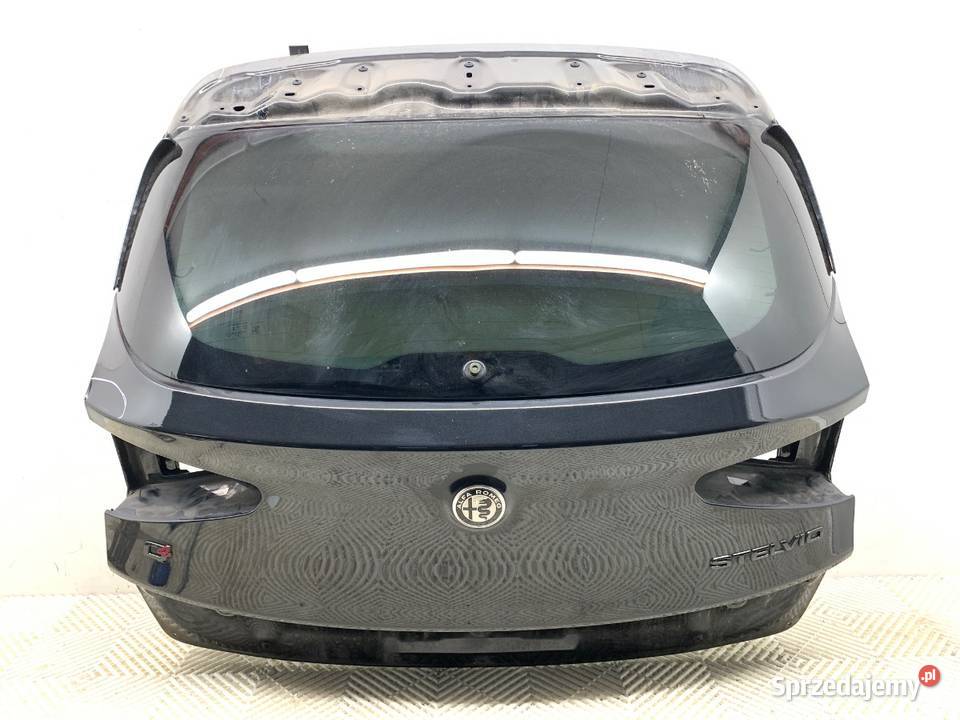 KLAPA TYŁ ALFA STELVIO SUV Nero Vulcano czarny