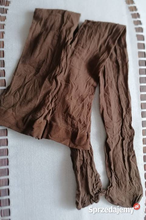 Rajstopy dziecinne elastyczne brązowe Łódź