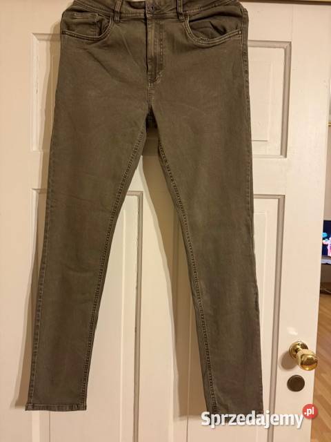 Jeansy męskie 3232 Carry khaki bawełna ze Odzież codzienna Częstochowa