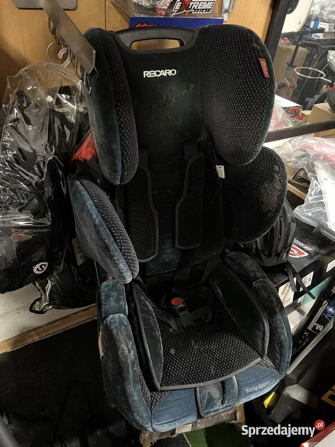Fotelik samochodowy Recaro Young Sport CZARNY Kościan sprzedam