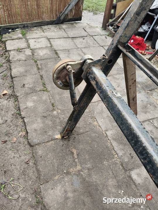 Oś do przyczepki lawety hamowana Radziejów sprzedam