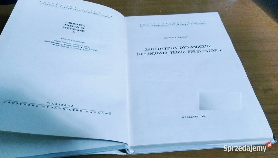 Zagadnienia dynamiczne nieliniowej teorii Kultura i Rozrywka Gdańsk