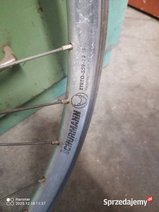 Koło 26 z prądnicą sprzedam