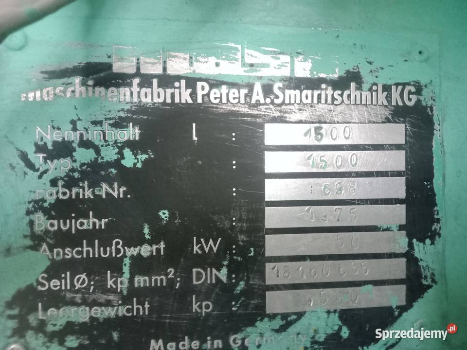 Betoniarka MASA Lubin