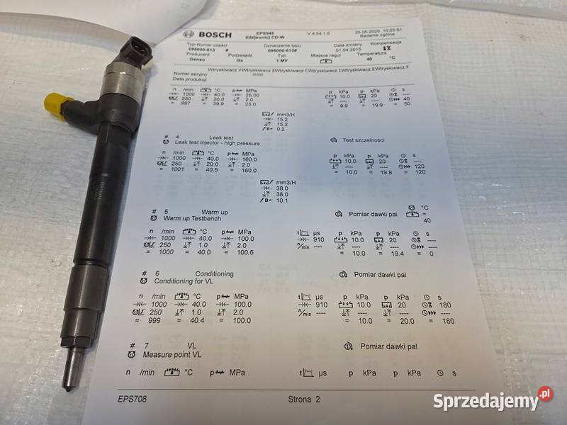 WTRYSK WTRYSKI WTRYSKIWACZE OPEL ASTRA K J osobowe sprzedam