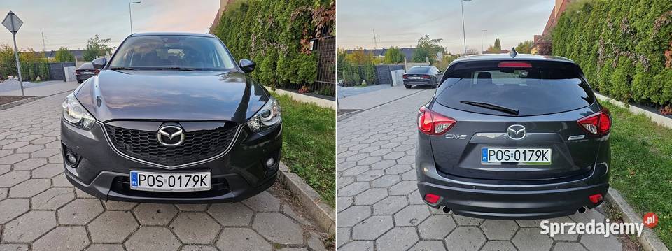 Mazda CX5 SKYACTIVD 22 150 2014 r Zarej Bogate immobilizer Ostrów Wielkopolski