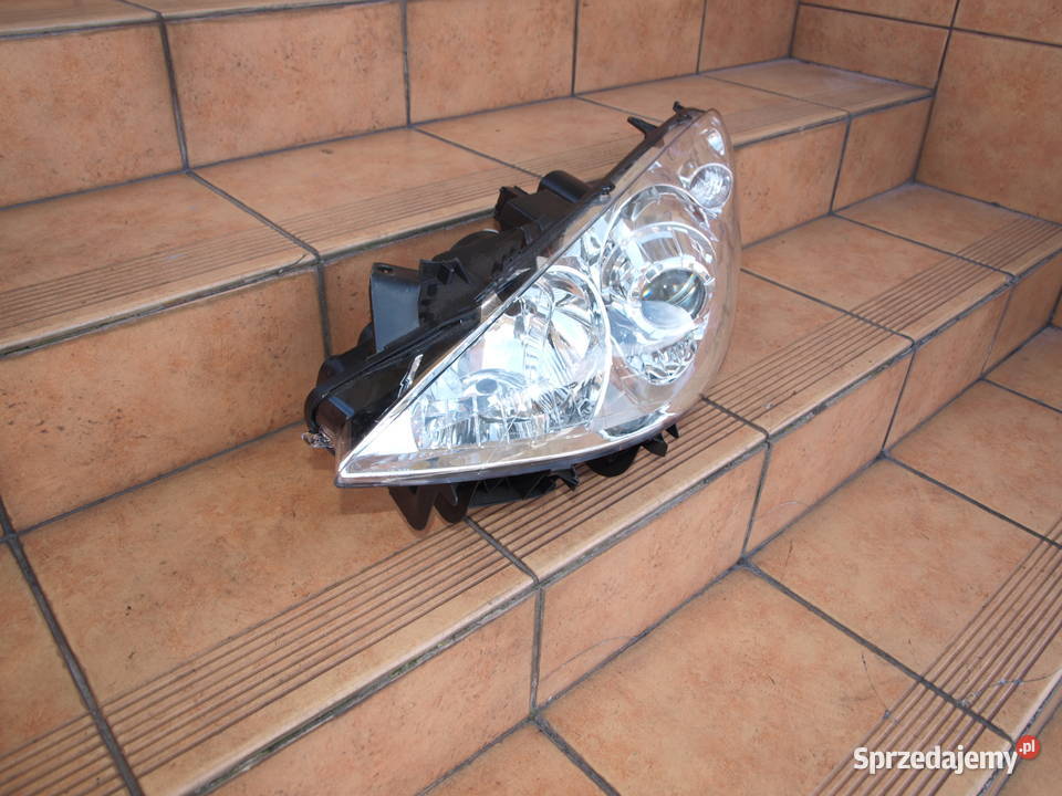 Peugeot 307 lampa lewa przód zwykła soczewka Kalisz