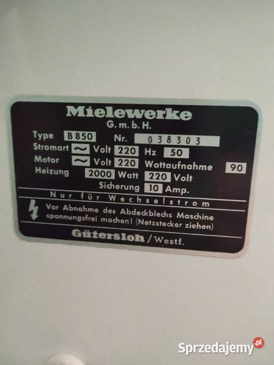 Magiel Miele sprzedam