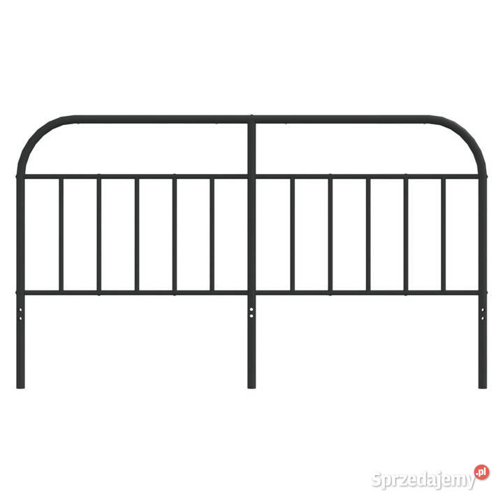 Metalowe wezgłowie czarne 180 WM353671 Warszawa