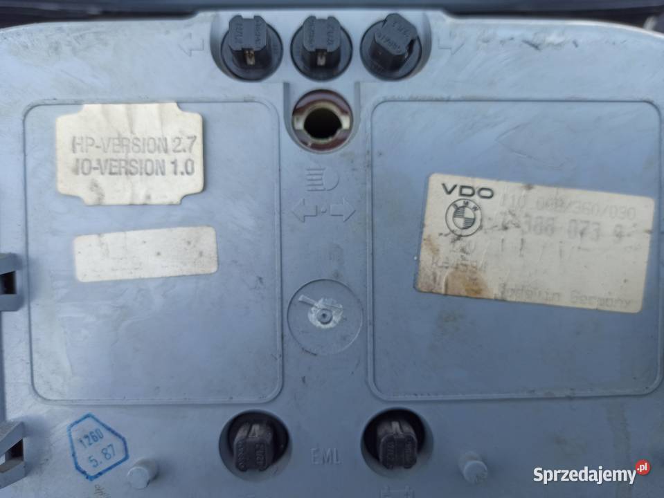 BMW E32 liczniki zegary używane Gorzów Wielkopolski