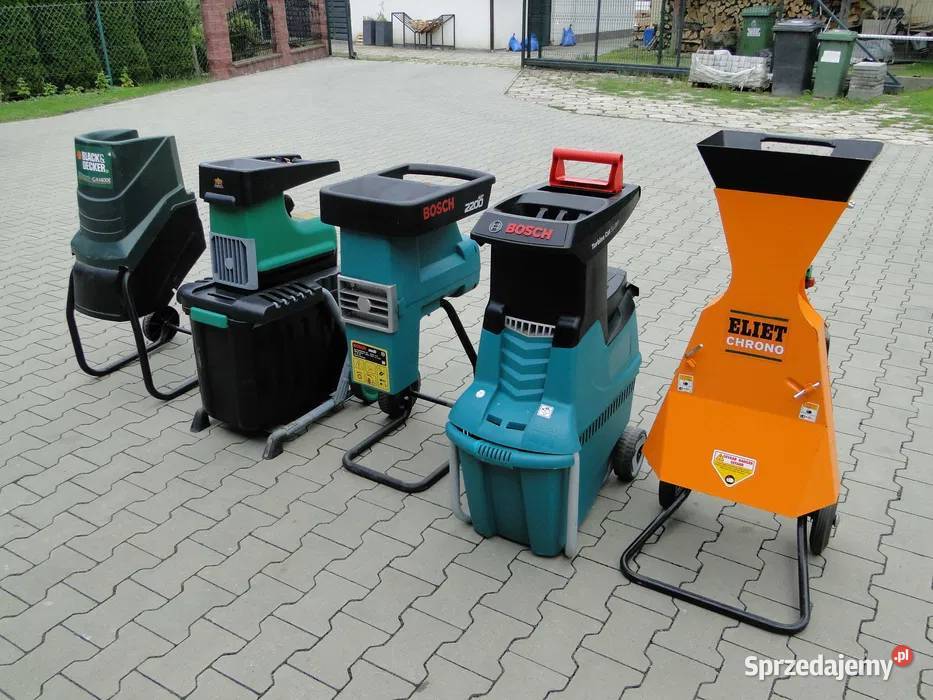Rozdrabniacz do gałęzi rębak BOSCH ELIET VIKING Łętownia