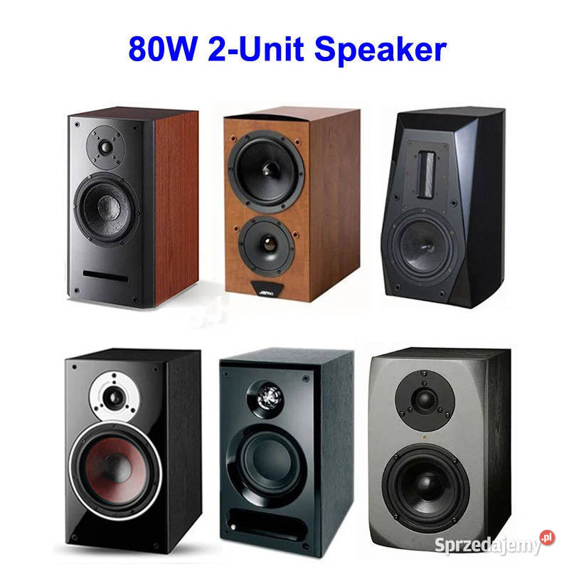 2 sztuk 2 Way 80W Diy głośnik filtr obwodu Kętrzyn sprzedam