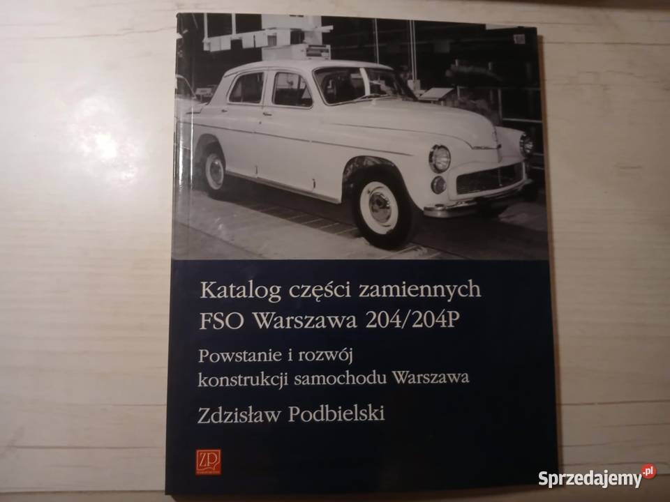 Katalog części zamiennych FSO Warszawa 204204p Krosno