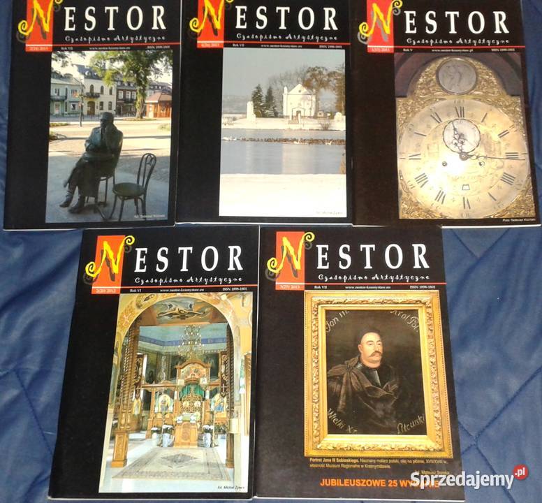 Nestor Czasopismo artystyczne 17 egzemplarzy Chełm