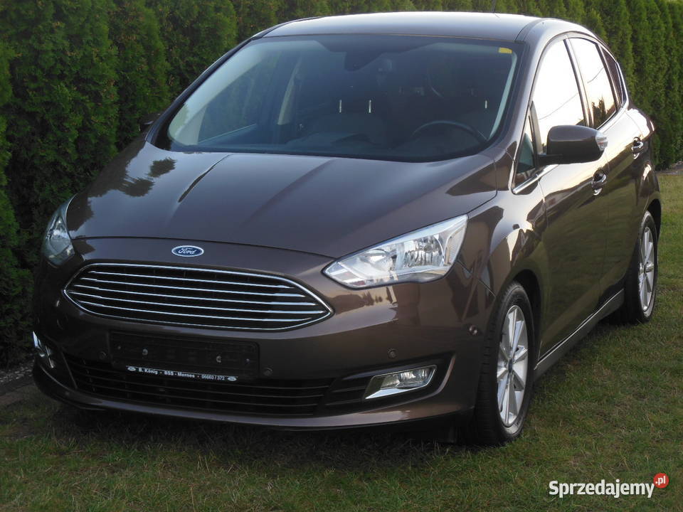 Ford C Titanium Bogate wyposażenie wygląd czujnik zmierzchu C-MAX Lubin