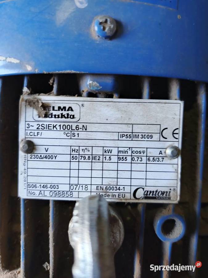 Silnik elektryczny 15kW Kunice