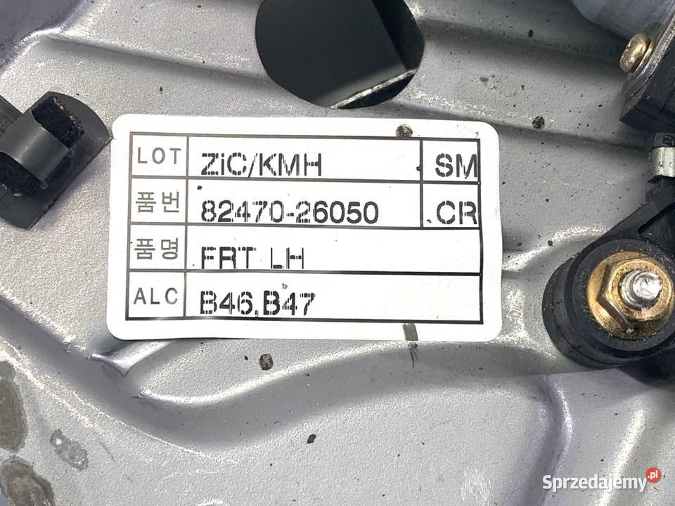 PODNOŚNIK SZYBY LEWY PRZÓD HYUNDAI SANTE FE I podkarpackie