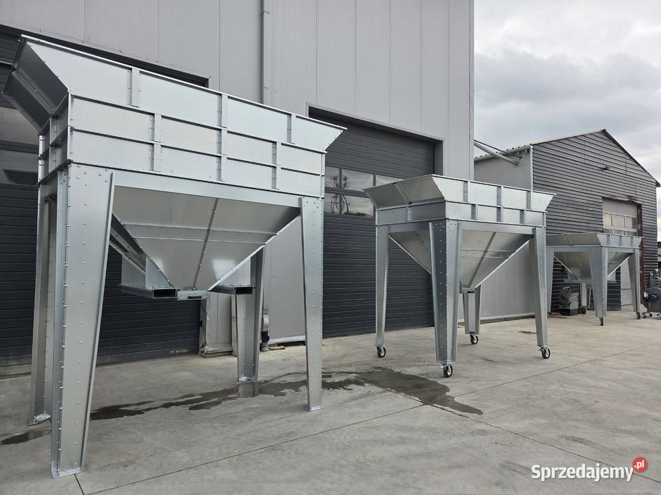 Kosz zasypowy przeładunkowy do zboża i Partynia