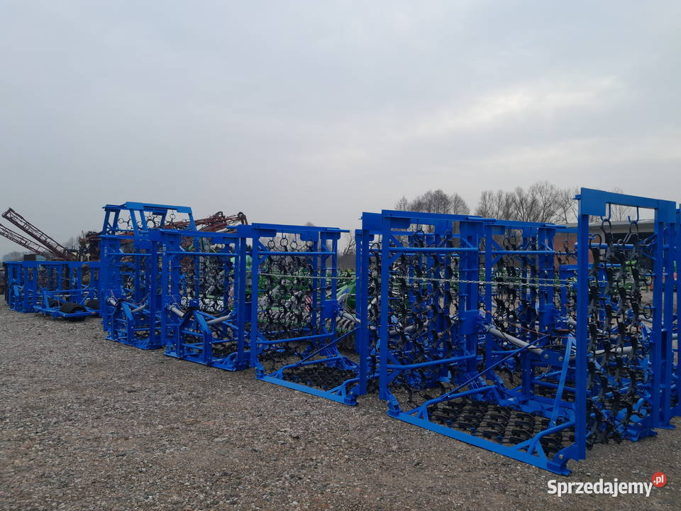 Włóka łąkowopolowa 8 m ręki Inter tech 900 Chodecz