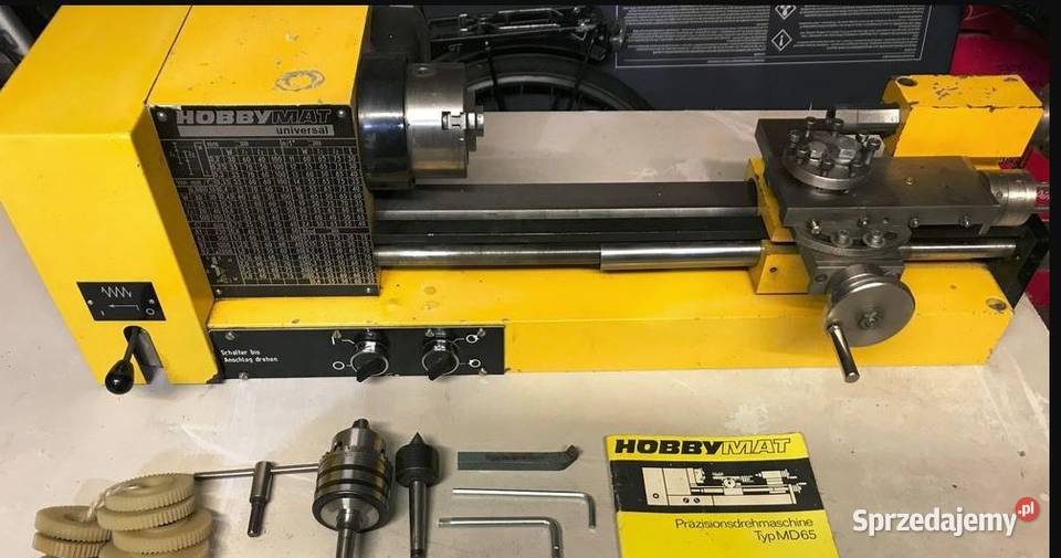 Tokarka Hobbymat md65 Proxxon części koła zębate Pozostałe świętokrzyskie Ostrowiec Świętokrzyski sprzedam