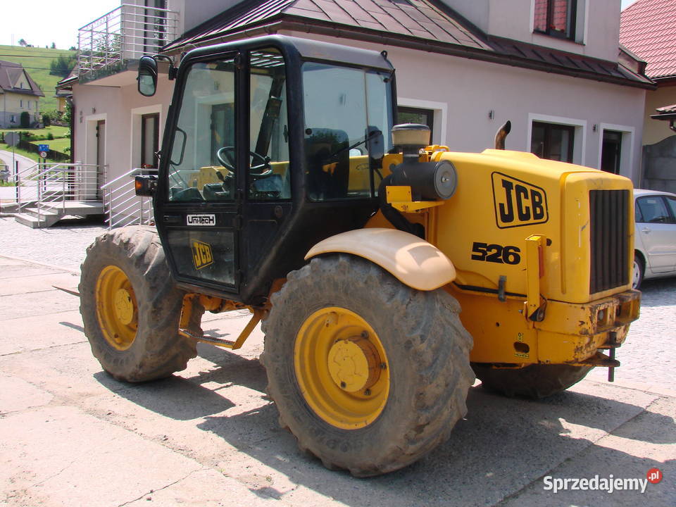 Ładowarka teleskopowa JCB 526 s małopolskie Jordanów
