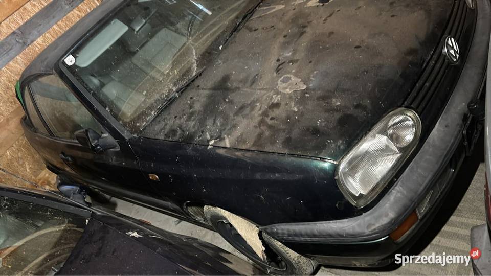 Vw golf 3 cabrio 19 tdi 90 skóry 199000km