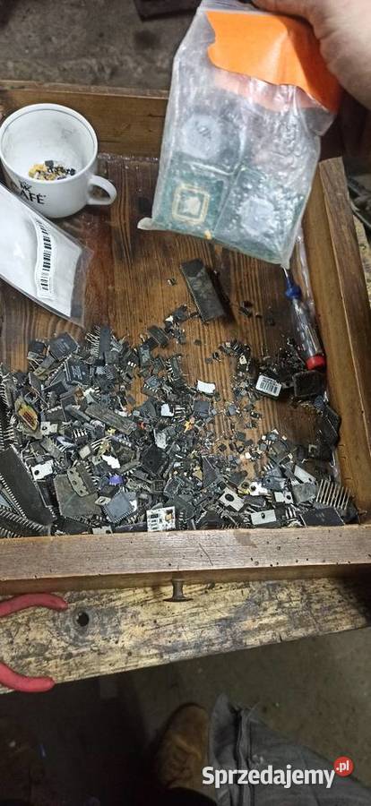 Układy scalone piny z procesorów ram itp