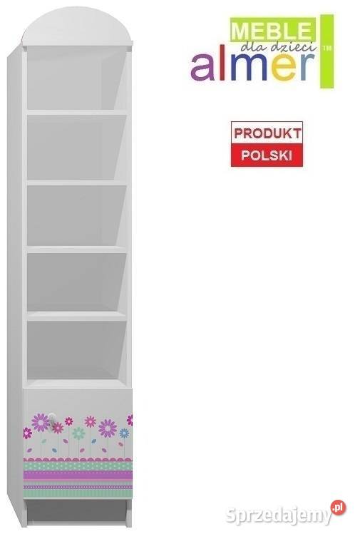 KWIATY 4 N4 regał dziecięcy 40x40 w190 Piła