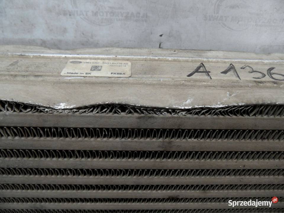 FORD TRANSIT CUSTOM 22 TDCI 15r intercooler Chłodnice powietrza (intercoolery) świętokrzyskie