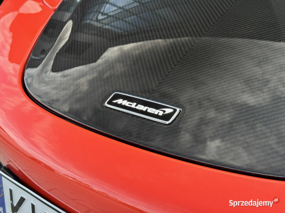 McLaren 720S Spider Spider Krajowy MSO Carbon MG immobilizer Węgrzce sprzedam