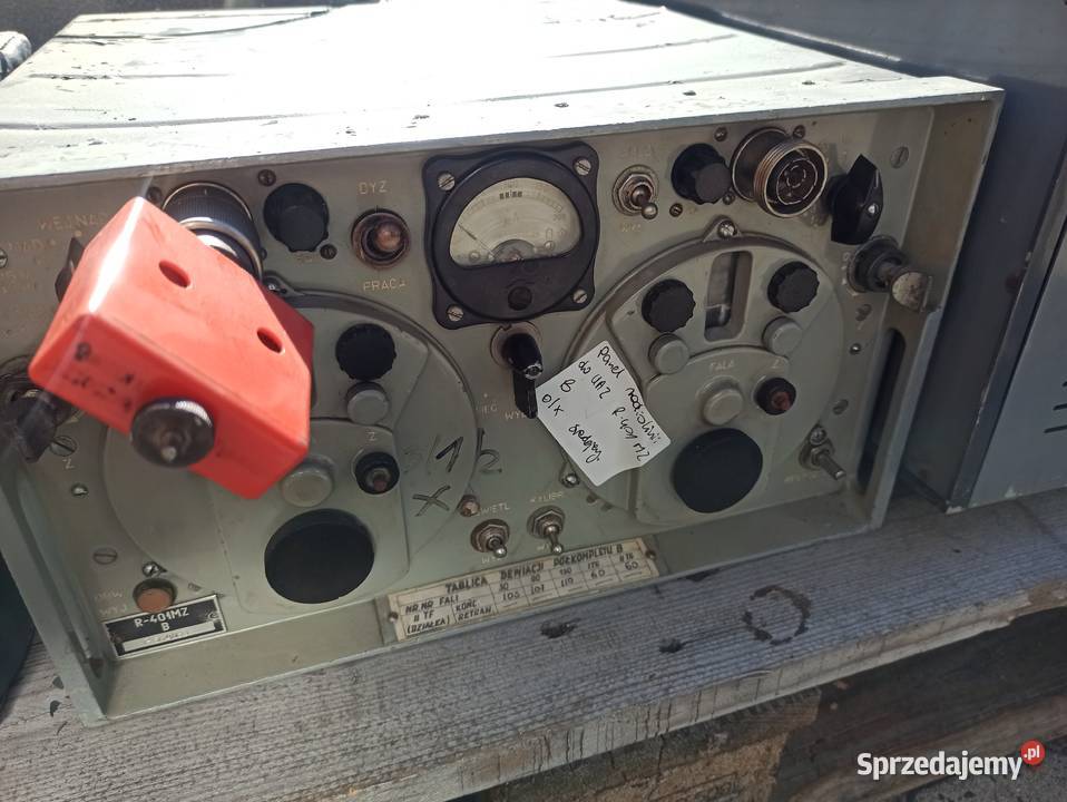 Panel radiolinii radiostacji R401MZ B Skierniewice