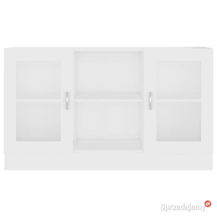 Witryna biała 120 x 305 x 70 płyta wiórowa