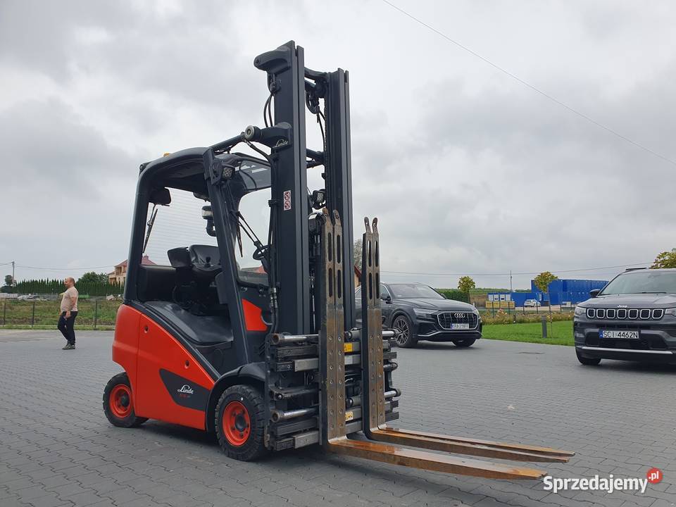 Wózek widłowy LINDE H16T Evo 19r Triplex 4sekcje Proszowice