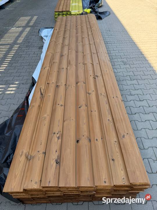 Deska elewacyjna drewniana thermo sosna KL BC Prusice