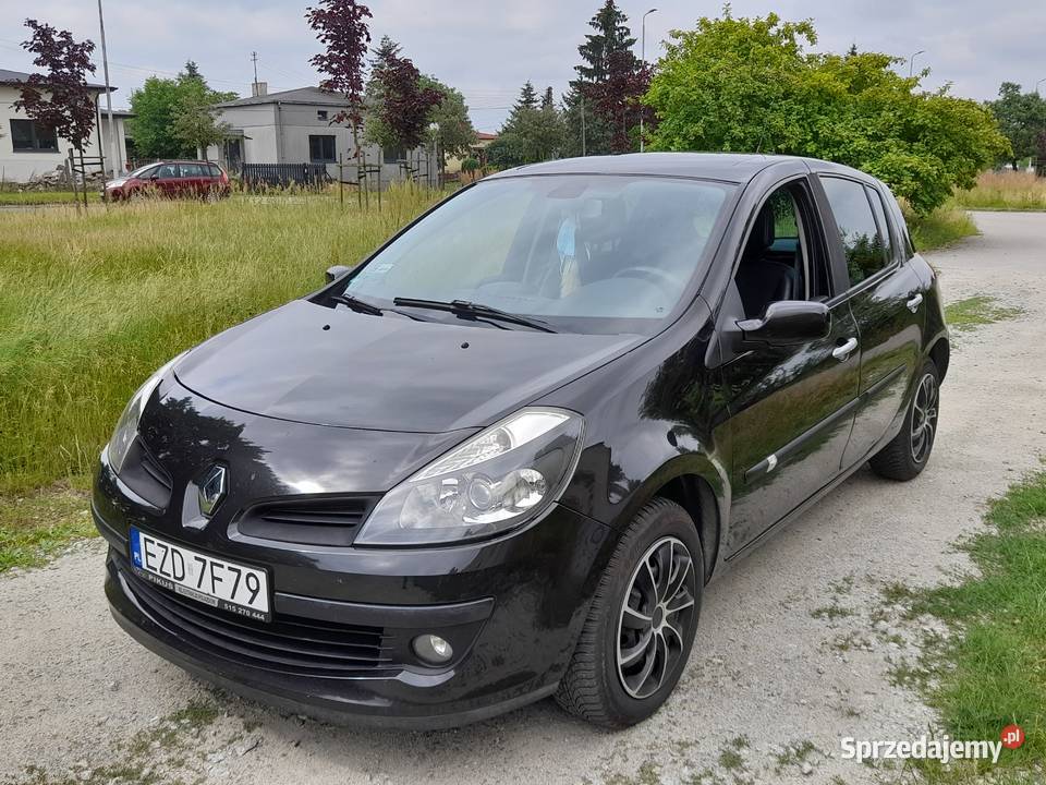 Zadbane Renault Clio 3 CLIMATRONIC 173 I wł Zduńska Wola