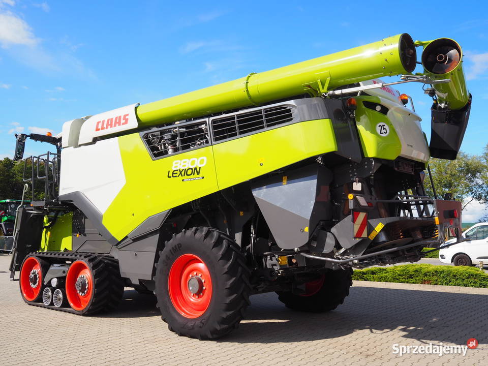 Claas Lexion 8800TT CEMOS GPS V1380 Zbożowe wielkopolskie Stęszew