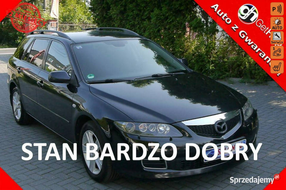 Mazda 6 20b Stan b bez rdzy i korozji pełny Częstochowa