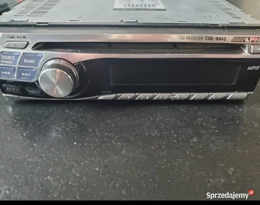 Sprzedam Radio samochodowe Alpine CDE sprzedam